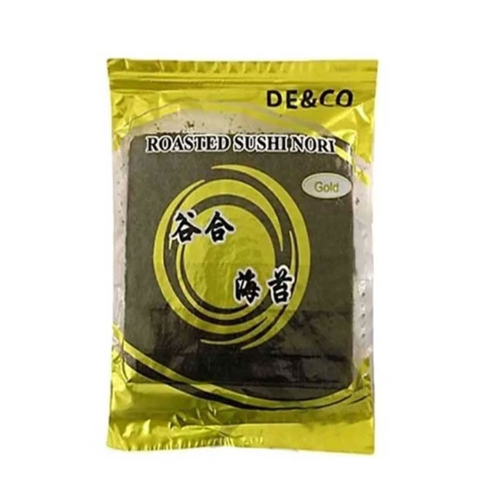 DE&CO Sushi Nori (Gold) Sushi Yaprak Yosun 125gr